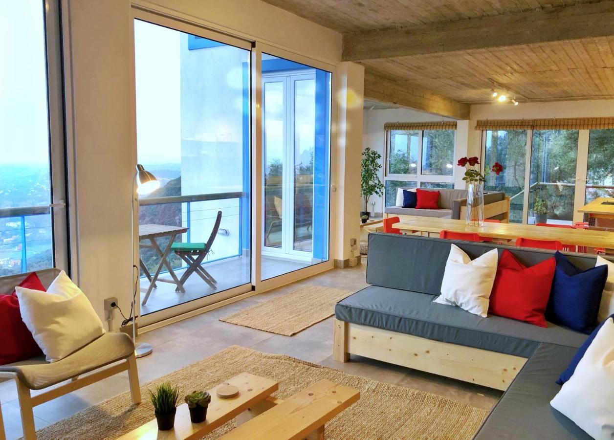 House Sienna Of Villa Intaba Best Views Corfiot Riviera Corfu Island Greece Contemporary Design Pool With Spectacular Sea Views Close To Ipsos Beach Pirjí Kültér fotó